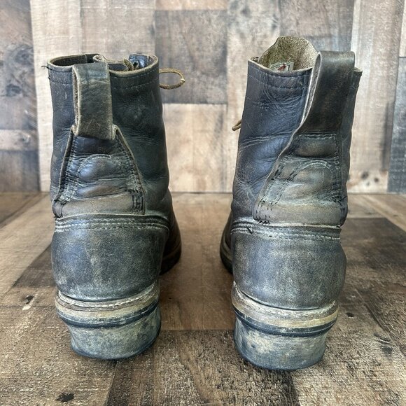 Red Wing Vintage Steel Toe Work Boots Mens 11 D - Picture 7 of 12